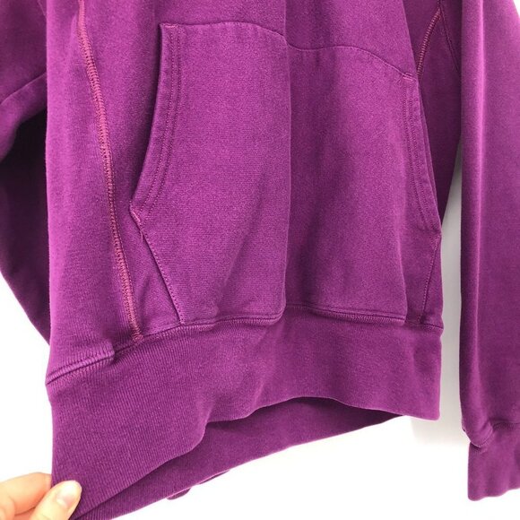 Champion Reverse Weave  script purple pullover hoodie women’s small - Picture 5 of 15